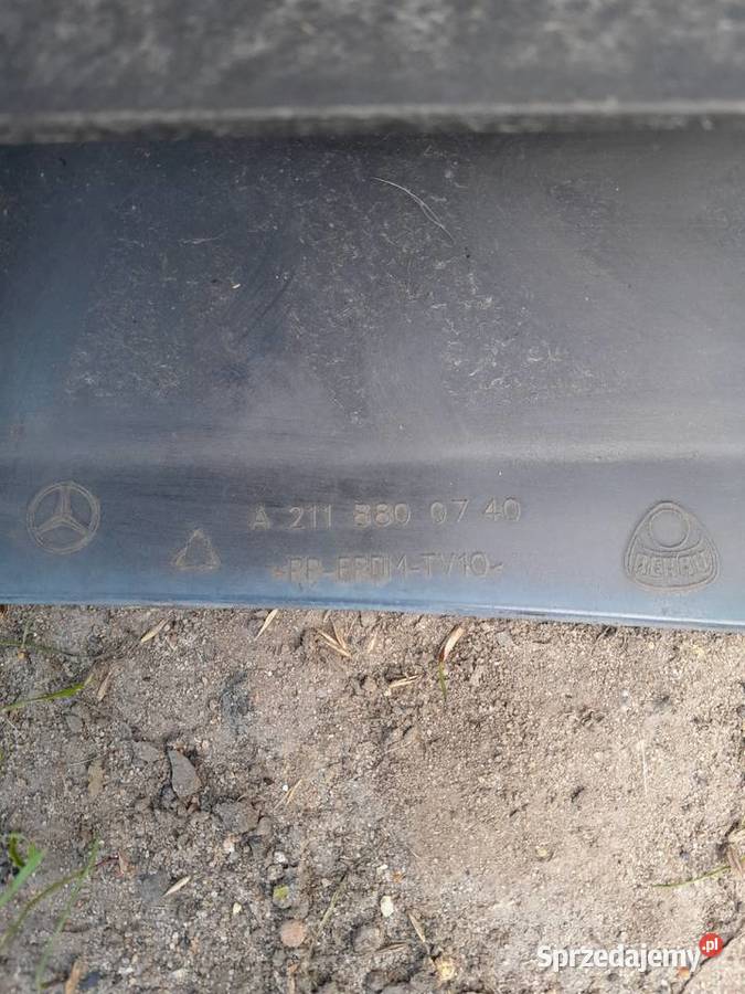 Mercedes w211 sedan FL zderzak tylny Lublin sprzedam