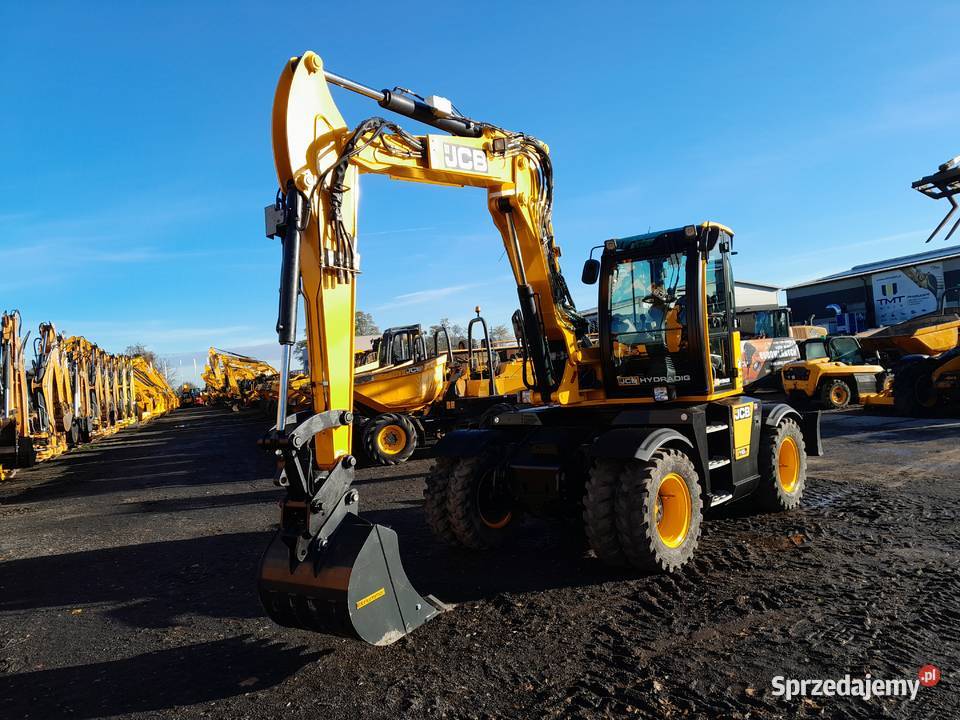 JCB HYDRADIG 110W 2017R KOPARKA KOŁOWA KOŁÓWKA wielkopolskie Krotoszyn