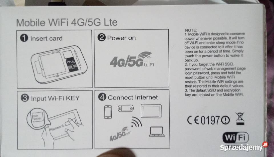 Ruter wifi 4g 5g Warszawa