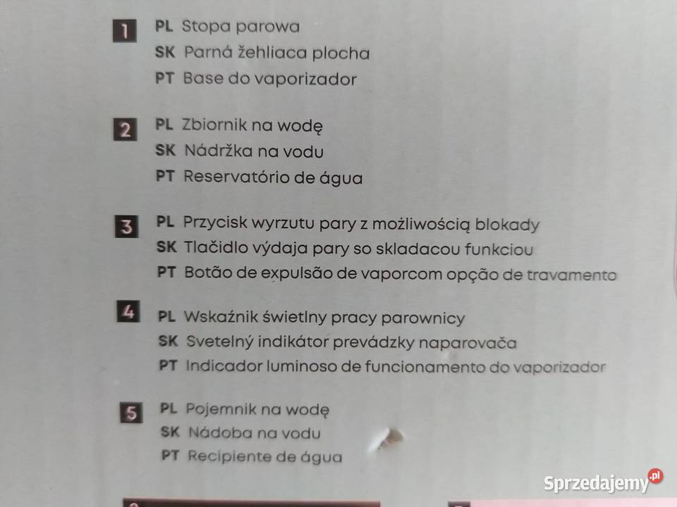 NAJTANIEJ Składana Parownica Do Ubrań BIAŁA AGD drobne