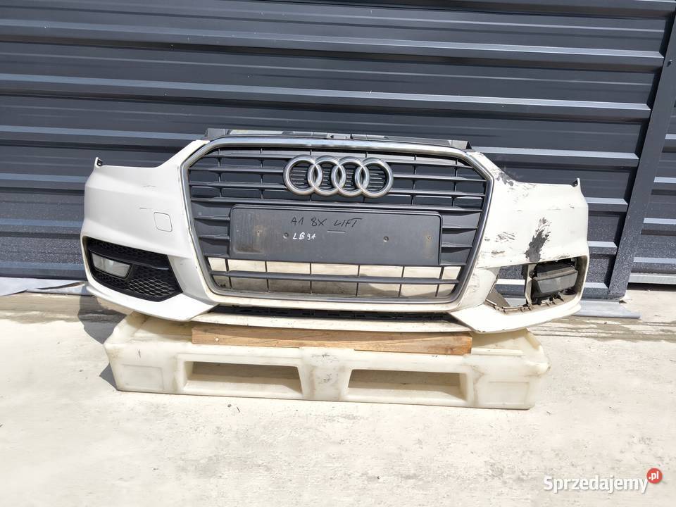 ZDERZAK PRZÓD KOMPLETNY AUDI A1 8X 8XA LIFT LB9A Zderzaki Przystajń