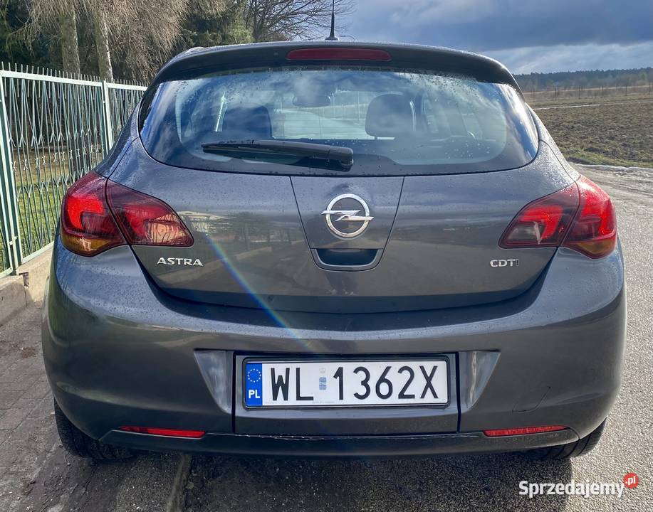 OPEL ASTRA J Cosmo Bezwypadkowa FLEXFiX Bagażnik Wieliszew