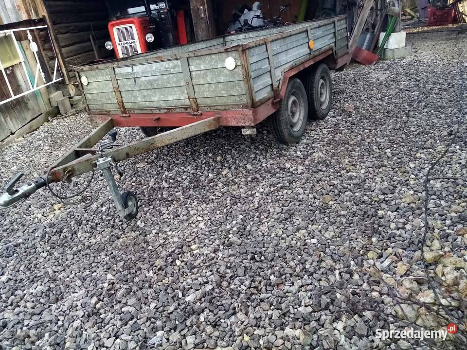 Przyczepka Samochodowa 2 osiowa 170150 koła r13 Wiola Dąbrowa Tarnowska sprzedam