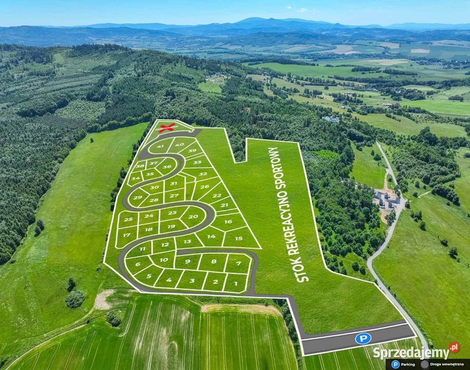 Działki rekreacyjne pod domki 35 50 i 70 m2 dolnośląskie Wojciechowice