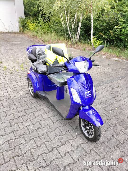 Skuter elektryczny inwalidzki bili bike 3 kołowy bezwypadkowy Zduńska Wola