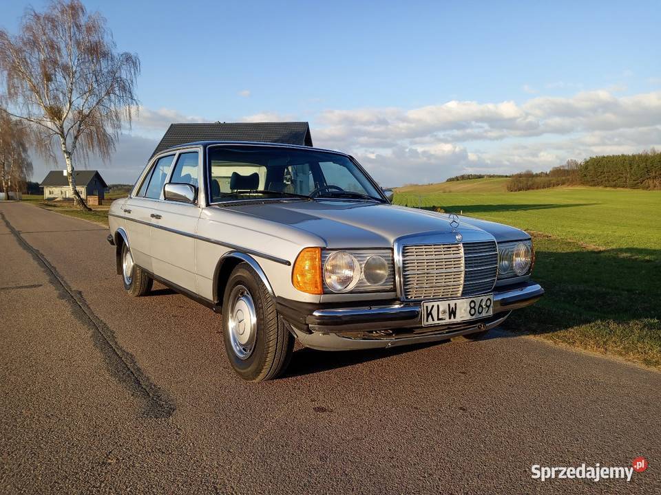 W 123 230E Automat 78r 240tk Zdrowy Samochody osobowe warmińsko-mazurskie Hartowiec
