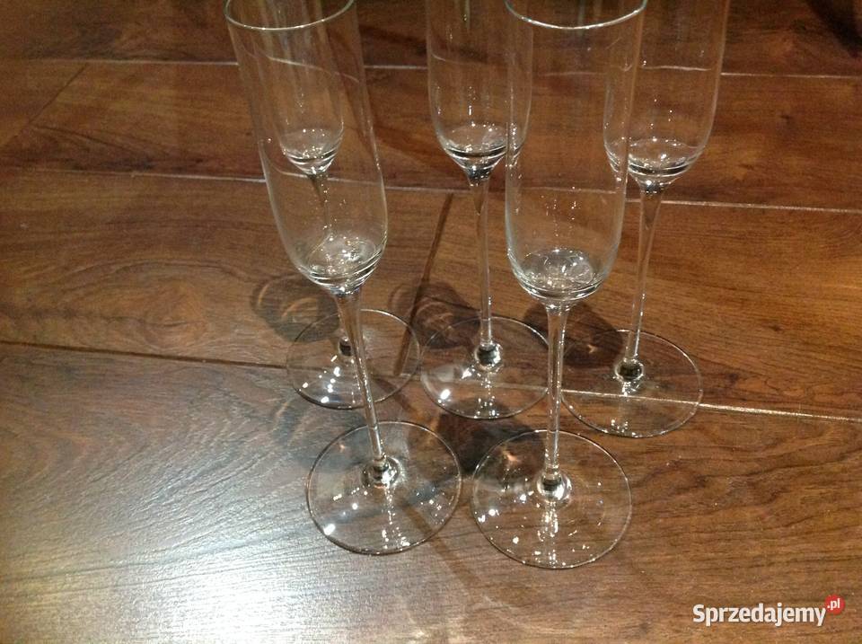 Wysokie Kieliszki do Szampana 5 przezroczysty Nowa Sól