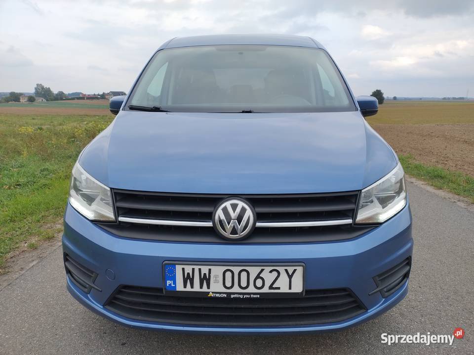 Volkswagen Caddy z 2019 r 20 TDI 150 Zarejestrowany w Polsce Borki