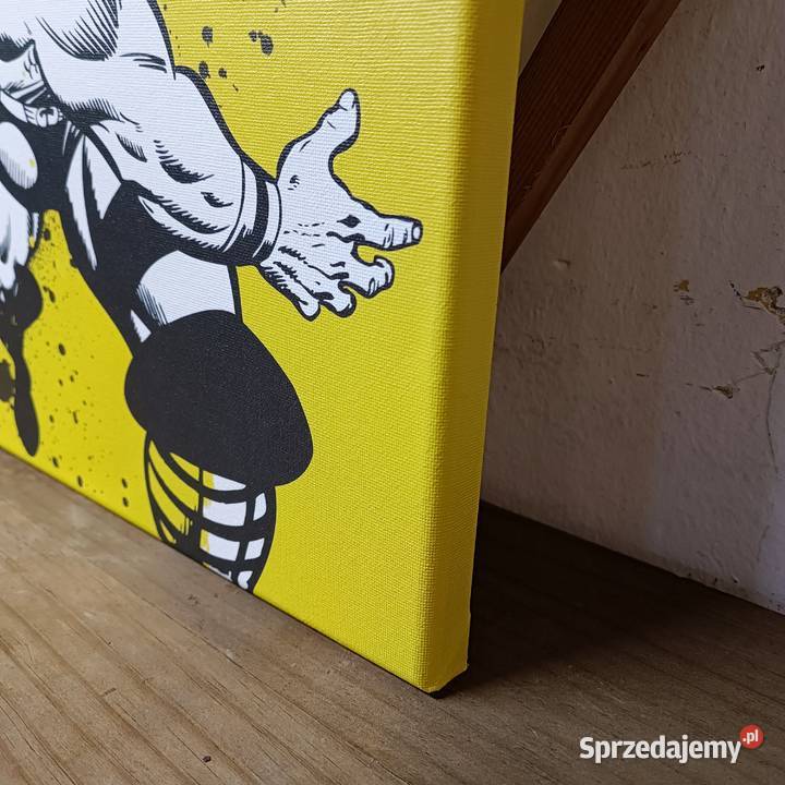 Thor Splatter obraz na płótnie 40x40 Leszno