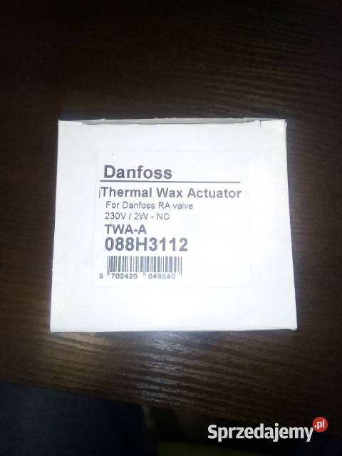 Siłownik TWAA NC 230V 12M 088H3112 Danfoss Siedlce