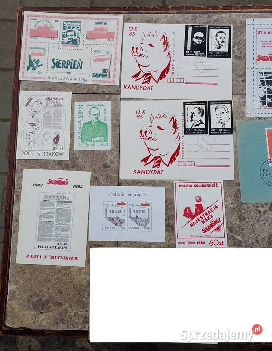 Solidarność Sierpień 80 Poczta Podziemna cenzura Tczew sprzedam