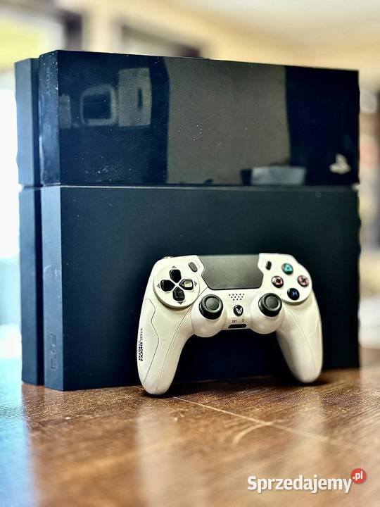 Konsola Sony PlayStation 4 500 GB czarny pad Elbląg sprzedam