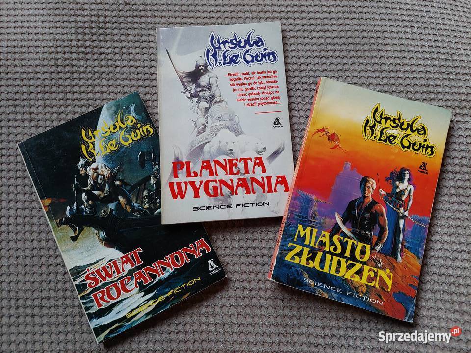 Ursula K Le Guin trylogia z cyklu Ekumeny sf Kraków