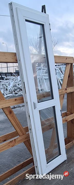 OKNA KacprzaK Okno Balkonowe 65X210 Używane PCV Lublin
