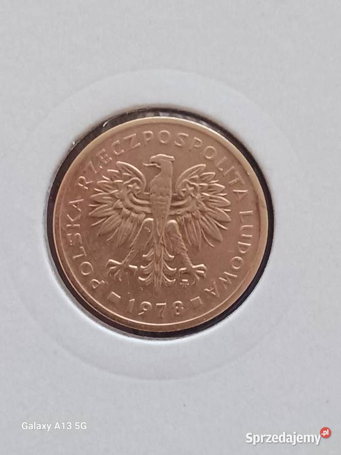 2 złote 1978 r ze znakiem mennicy 9 najniższy Konin
