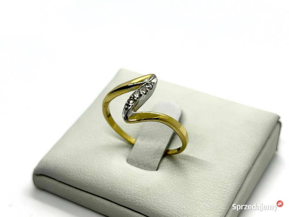 Nowy Złoty Pierścionek pr 585 21g R19 warmińsko-mazurskie Elbląg