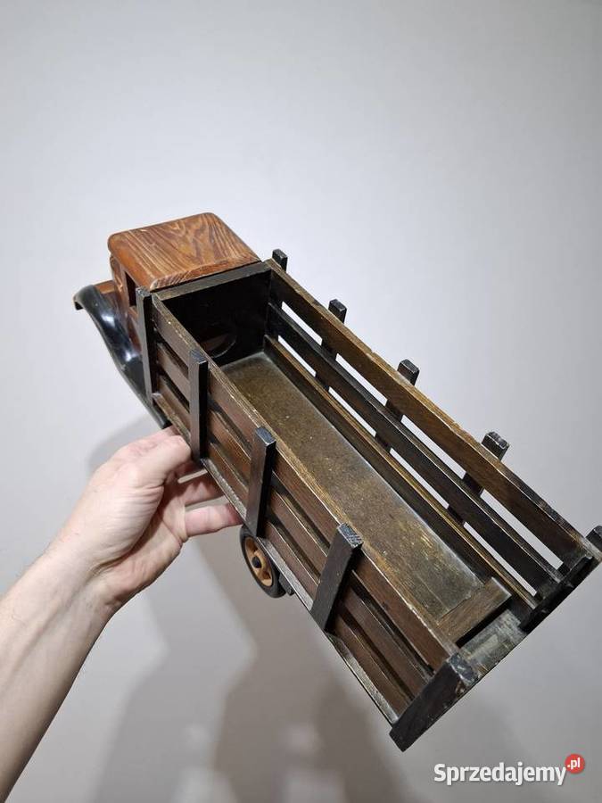 Samochód drewniany kolekcjonerski dekoracyjny Kraków sprzedam