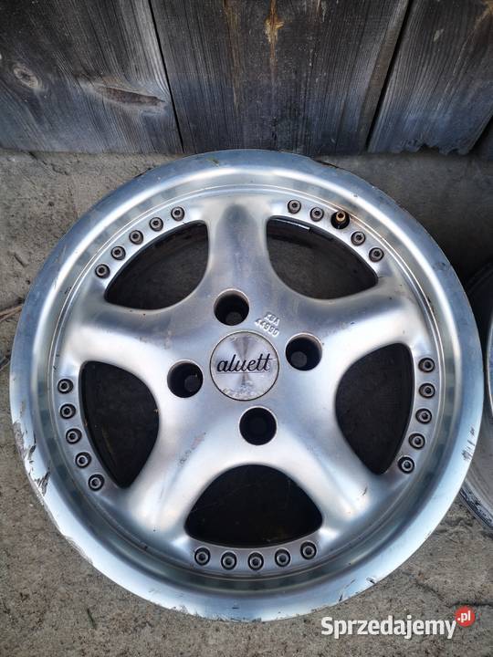 Felgi aluminiowe 14 Aluett rozstaw śrub 4x100 aluminiowe sprzedam