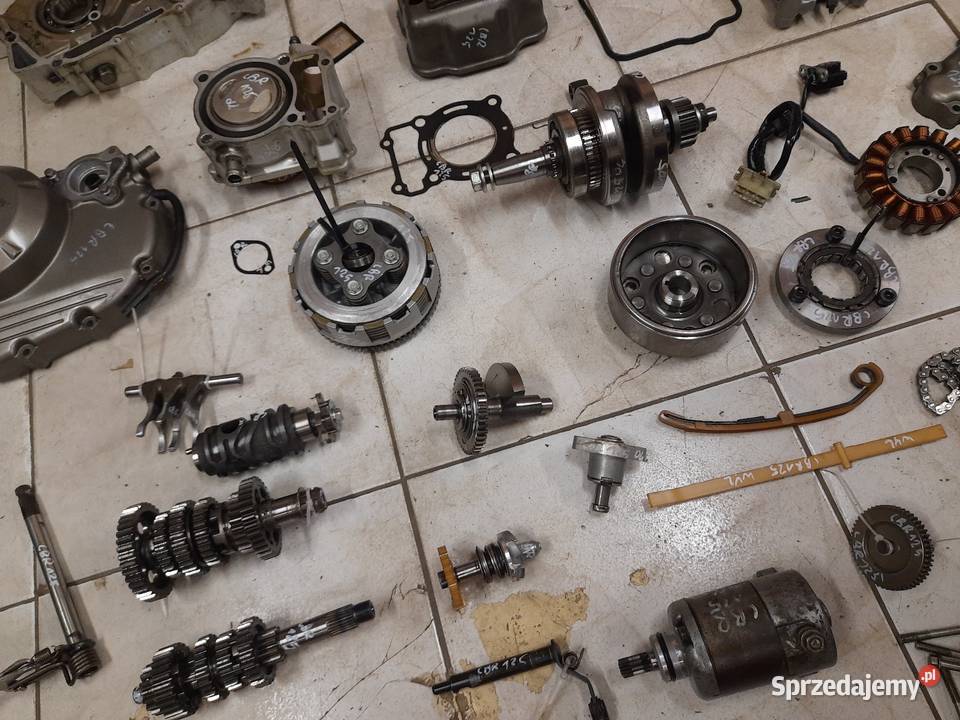 Honda CBR 125 silnik części JC34 0407r wał dolnośląskie Jelenia Góra