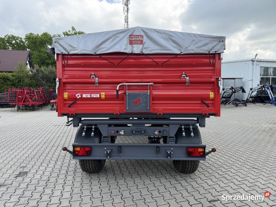 Przyczepa rolnicza paletowa MetalFach T9402 6T Opatówek
