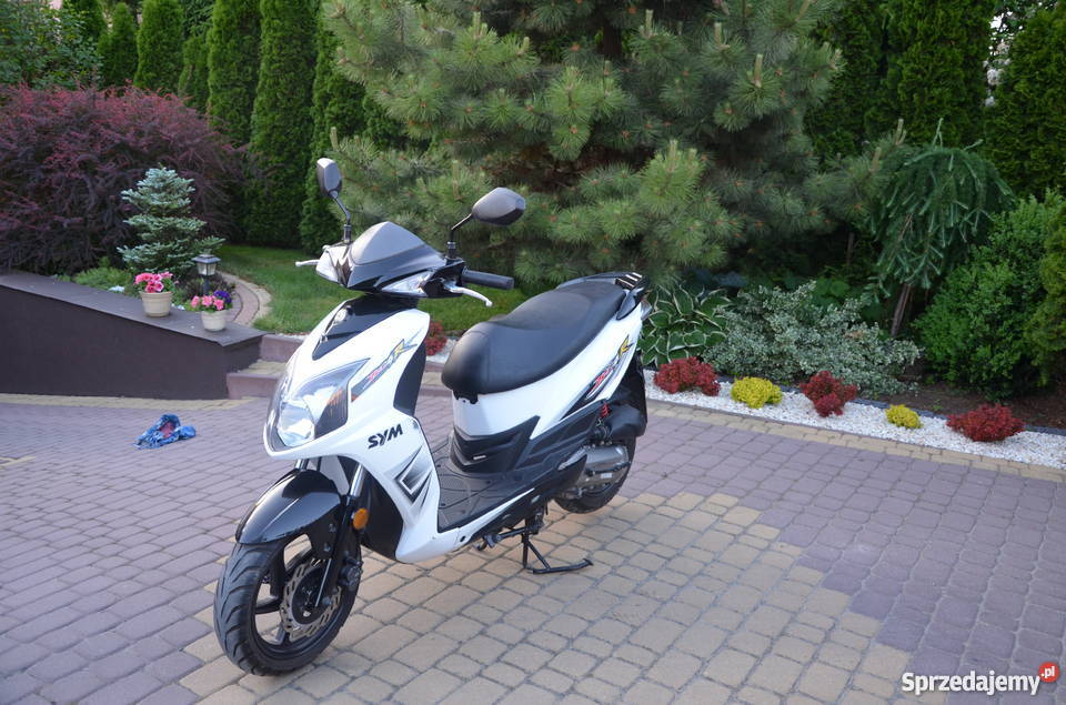 Skuter SYM JET4R biały Motocykle, skutery, quady lubelskie Zamość