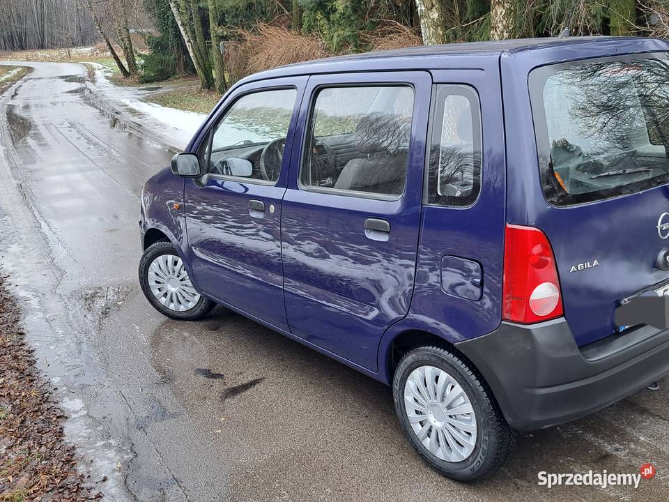 Sprzedam ładnego Opla Agila 10 benzyna 2003r Żyrardów