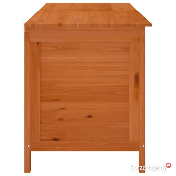 Skrzynia ogrodowa brąz 150x50x565 lite drewno Warszawa