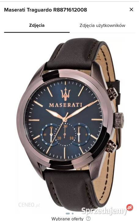 Zegarek Maseratii Wrocław sprzedam