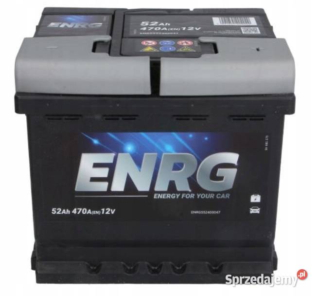 Akumulator ENRG Classic 52 Ah 470 A P Jelcz-Laskowice sprzedam