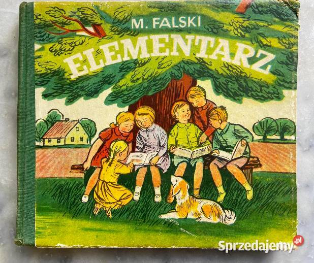 ELEMENTARZ Falski Oryginał PZWS 1968 twarda Podręczniki Olkusz