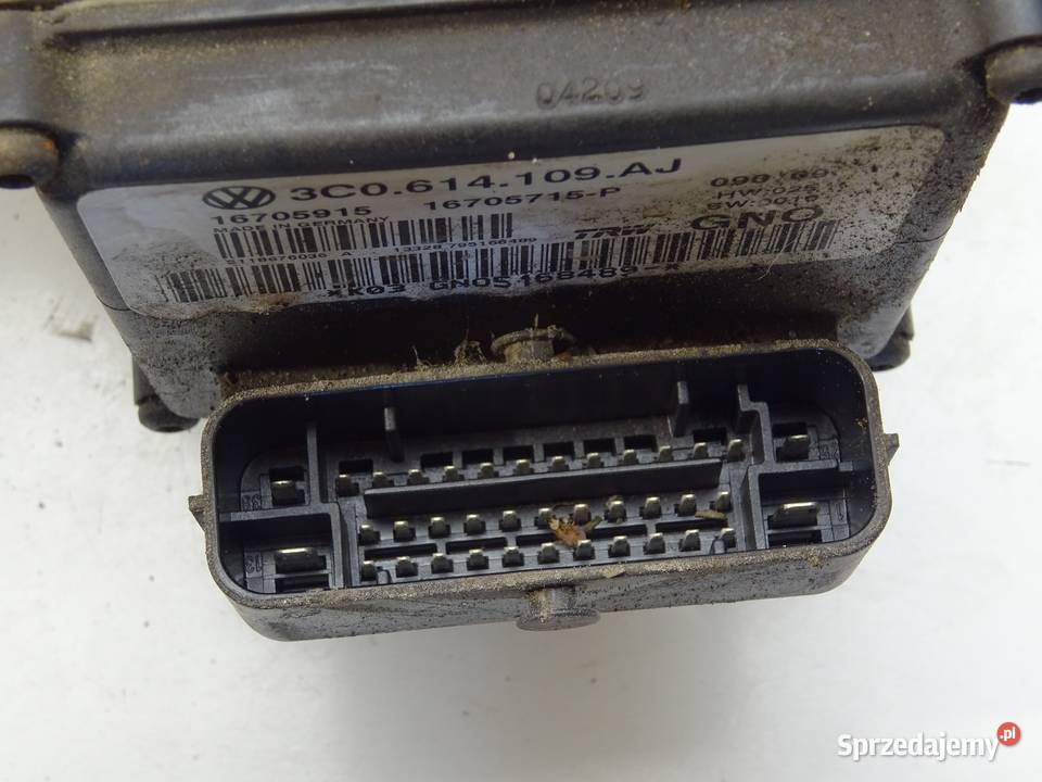 POMPA ABS VW PASSAT B6 3C0614109AJ 14 150 0511 osobowe Części samochodowe