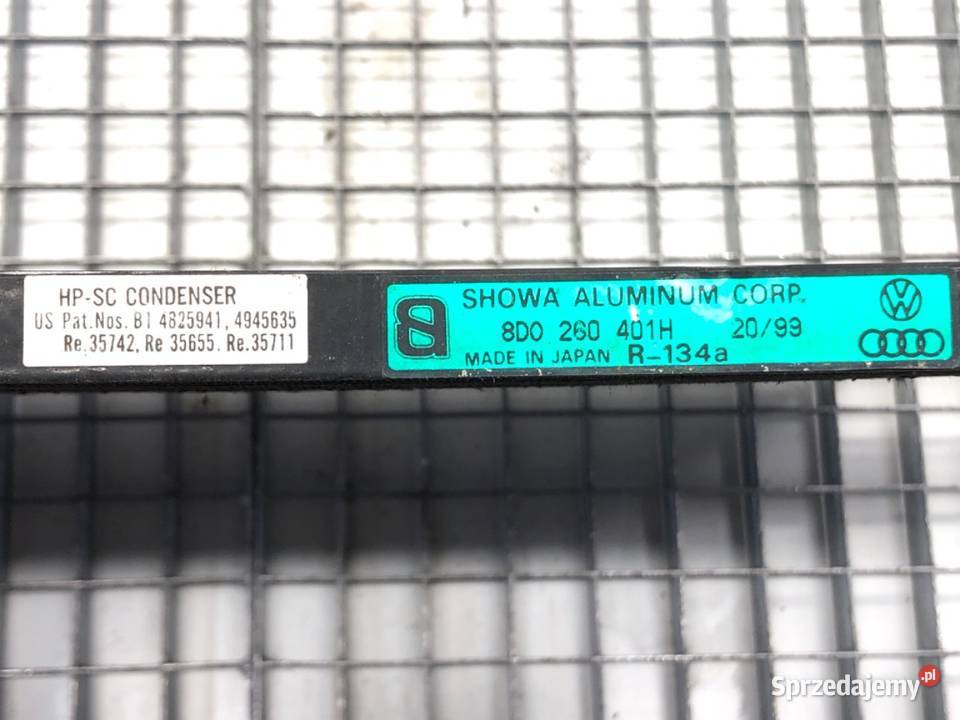 CHŁODNICA KLIMATYZACJI AUDI A4 B5 16 100 sprzedam