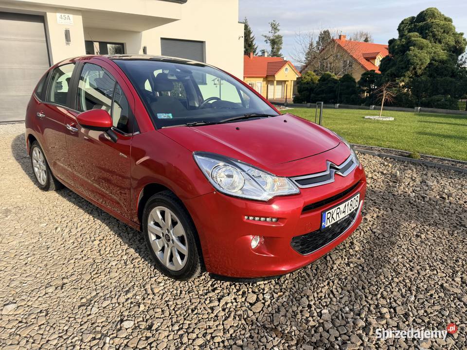 Citroen C3 12 benz Automat Panorama 2015r Niski Krosno
