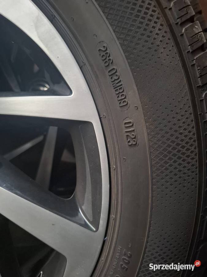 Sprzedam koła 5x112 205 60 16 vw Opony i felgi Nowy Tomyśl