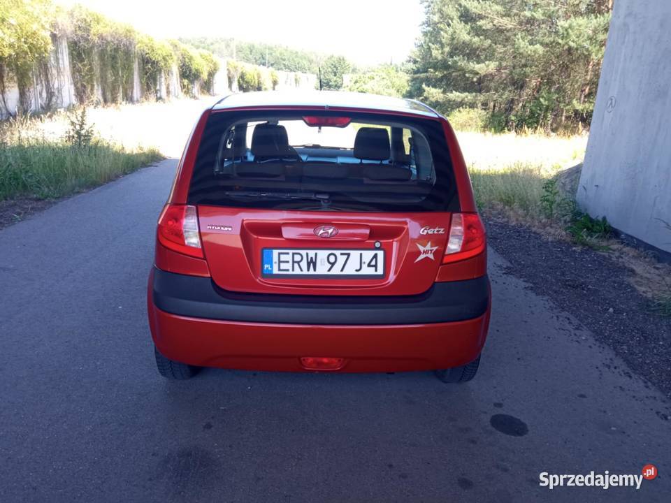 Hyundai getz 11 2007r łódzkie Wołucza
