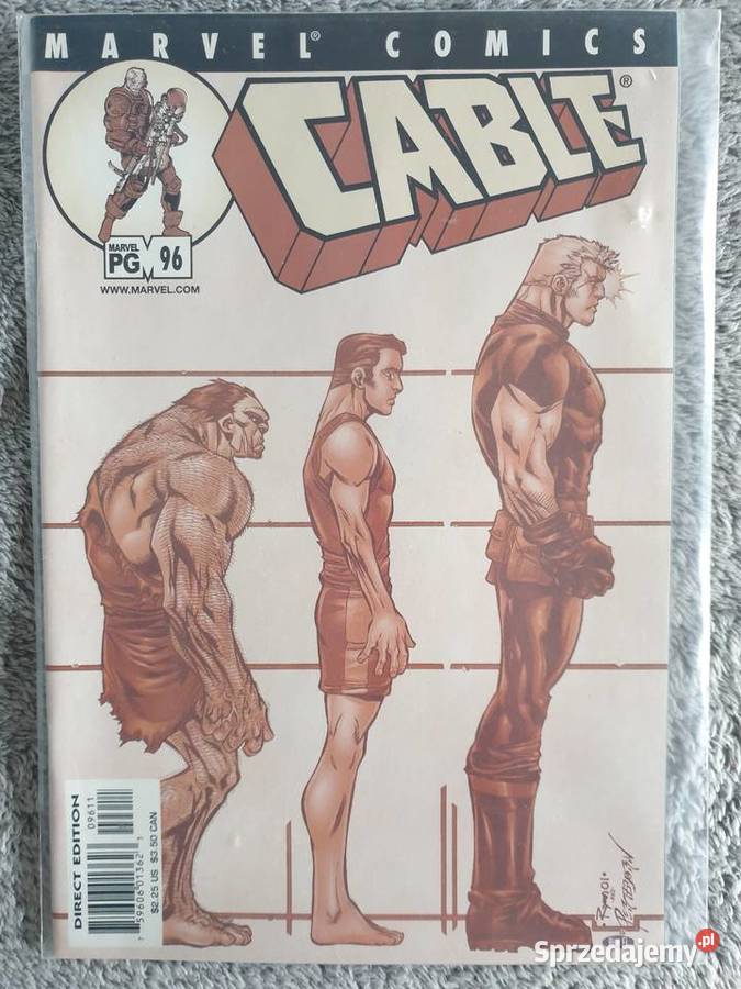 Cable zestaw 7 oryginalnych komiksów Marvel USA