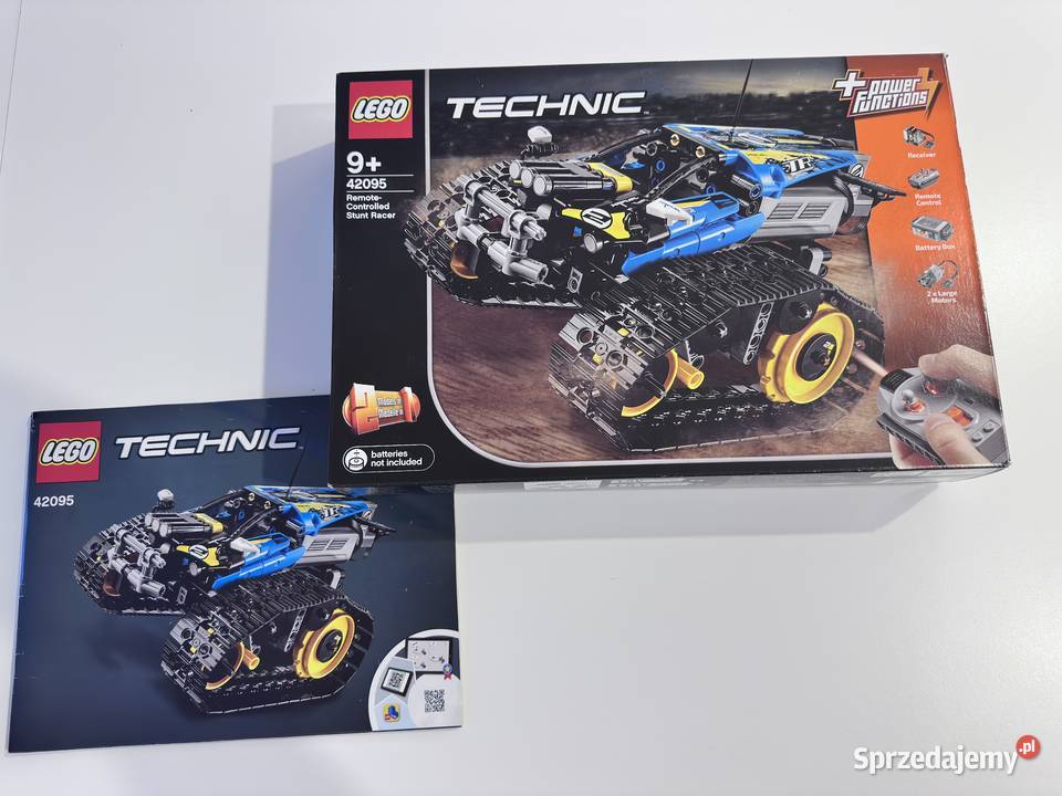 LEGO TECHNIC STEROWANA WYŚCIGÓWKA KASKADERSKA 8 lat+