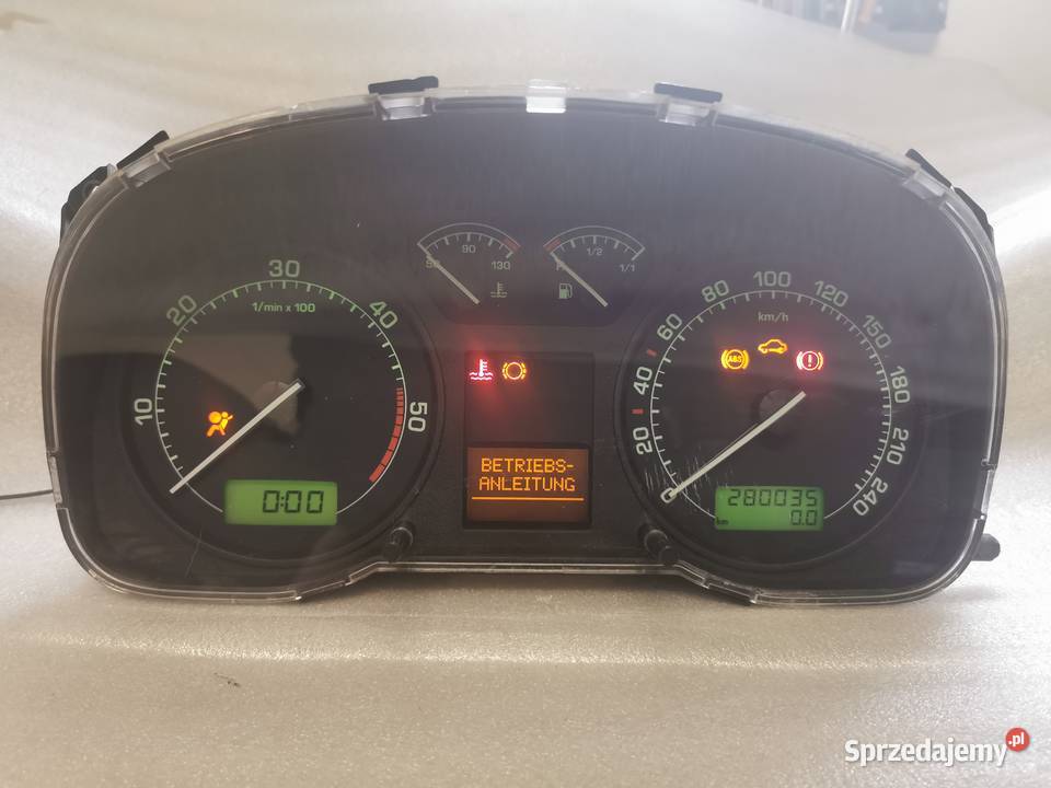 Licznik Zegary Skoda Octavia TDI 1U0920821J liczniki, zegary Wyposażenie wnętrza Wyszków