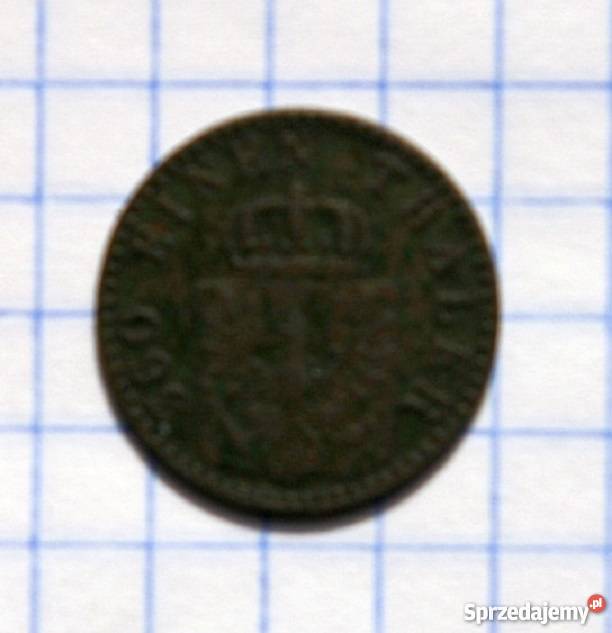 1 PFENNING 1 FENIG 1860 A KRÓLESTWO PRUS lubelskie Piszczac