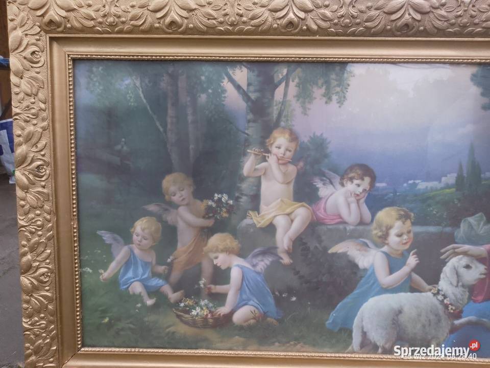 Obraz Madonna z Dzieciątkiem i aniołami Bytom