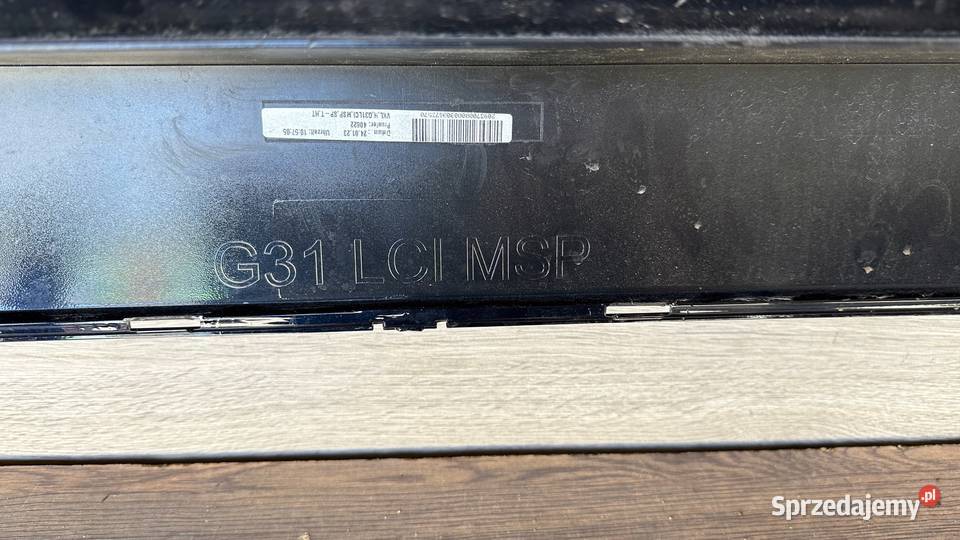 BMW 5 G31 LIFT LCI MPAKIET ZDERZAK TYLNY Gorzów Wielkopolski