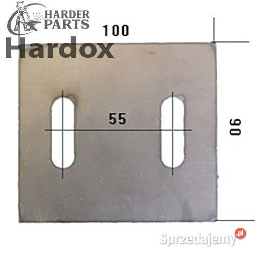 Skrobak HARDOX AB720345S części do brony