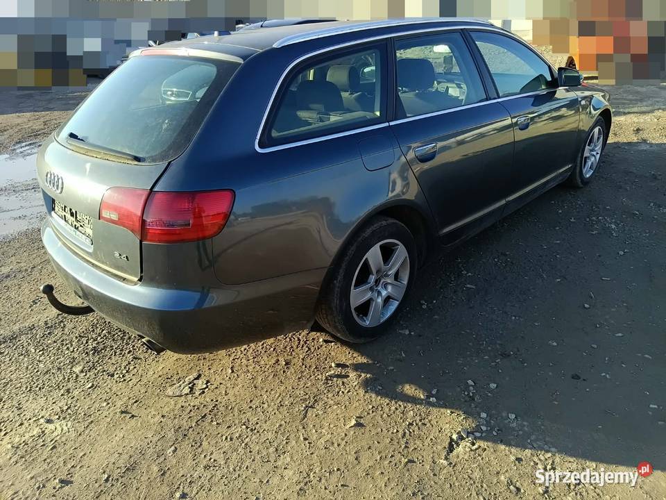 Zderzak tylny Audi A6 C6 kombi avant LZ7R Zderzaki