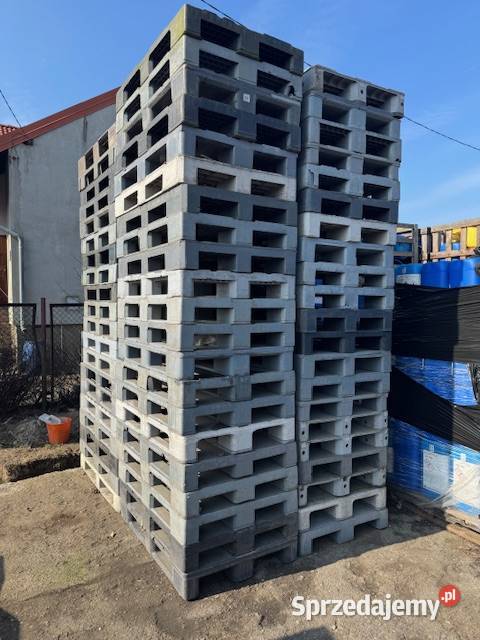Palety plastikowe 80120 pełne Głogówko