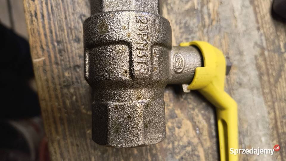 Zawór kulowy gazowy Śrubunek