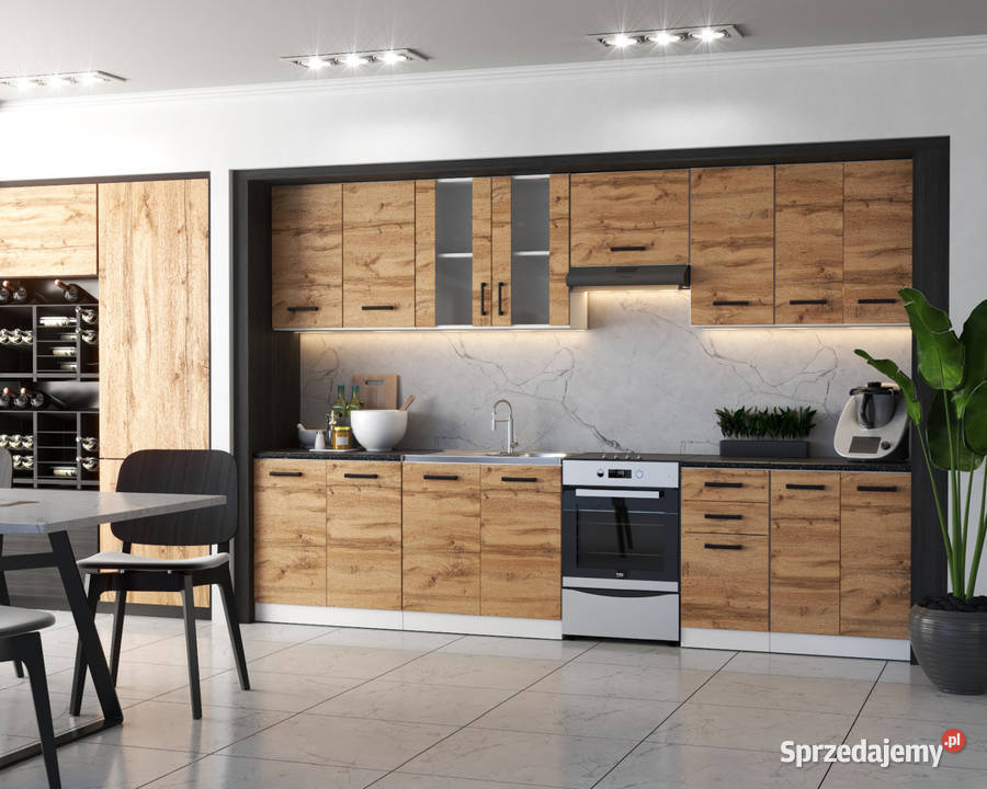 Meble Kuchenne Drewniane Modułowe Kuchnia Jowita Elbląg