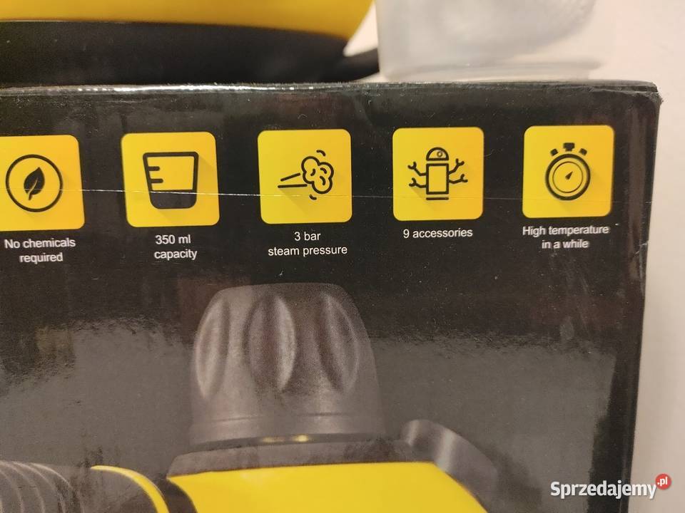 Myjka parowa Kalorik Stan IDEALNY NOWA Komplet Kraków