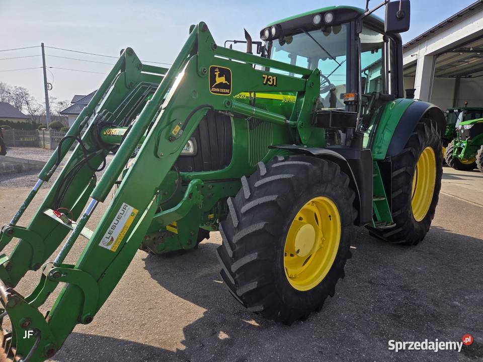 John Deere 6820 140 z org Ładowaczem SUPER STAN Gąsewo