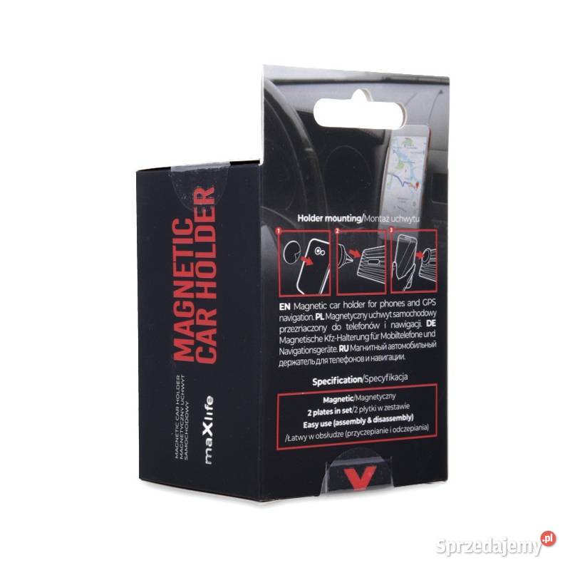 Regulowany uchwyt magnetyczny do smartfona na śląskie Siemianowice Śląskie