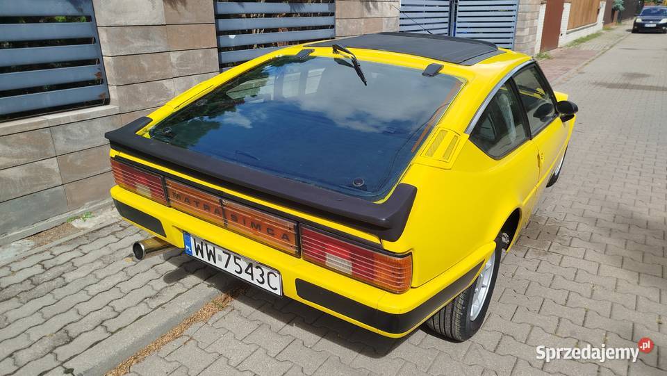 Matra Baggera Simca Warszawa